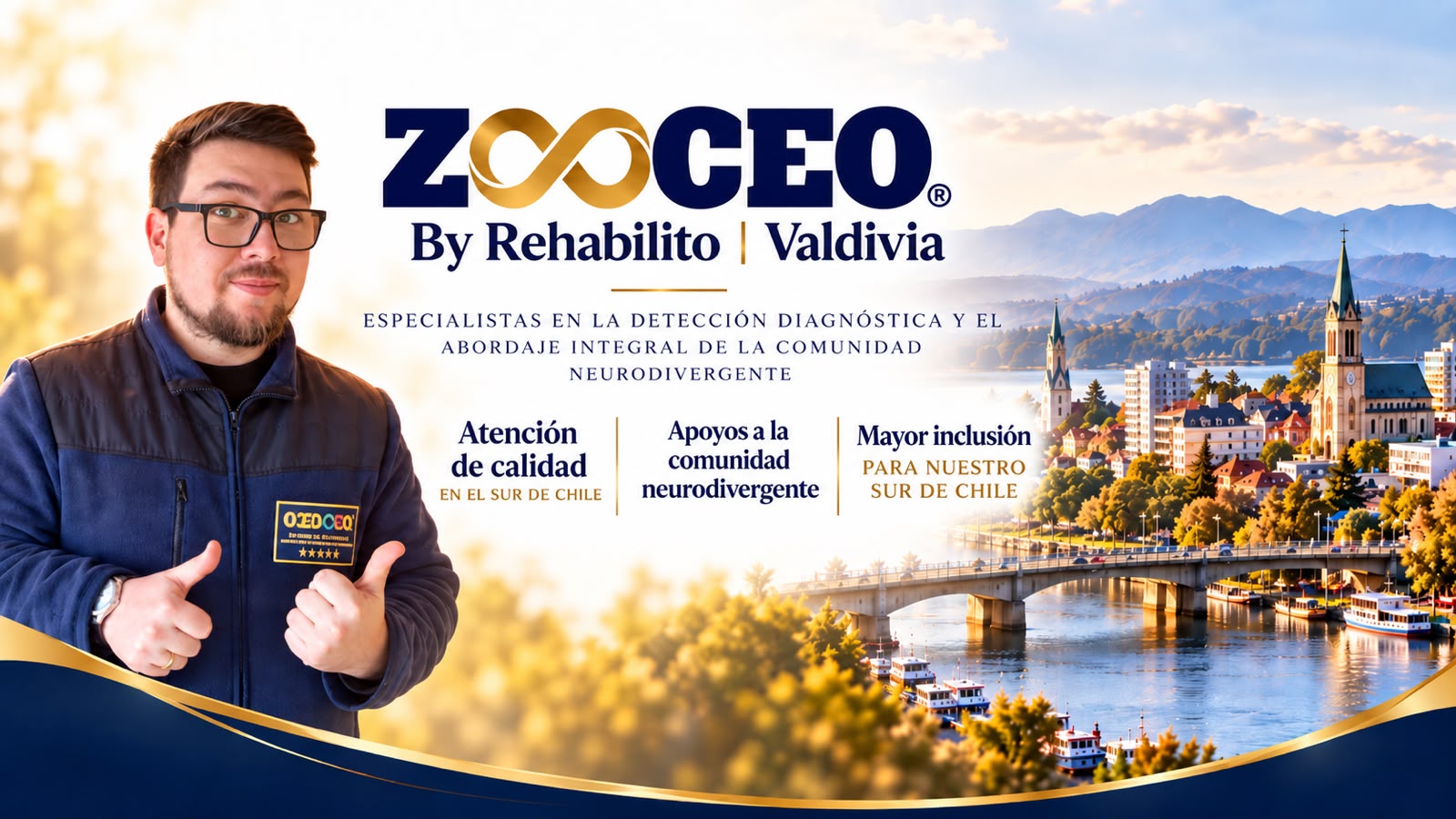 ZooCeo By Rehabilito, Valdivia. Atención de calidad en el sur de Chile, apoyos a la comunidad neurodivergente y mayor inclusión.